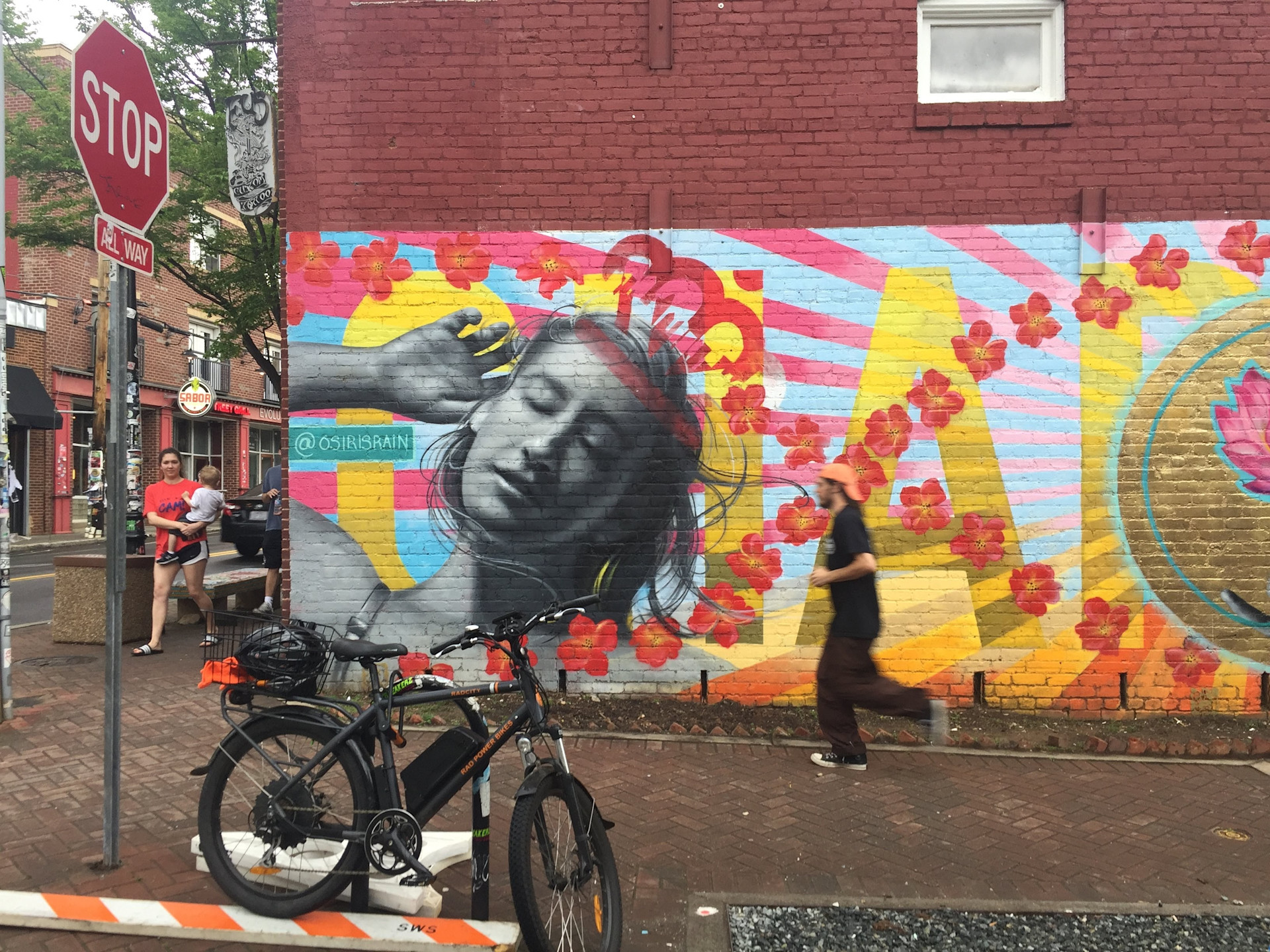 Charlotte street art by Rachel Benaim Abudarham