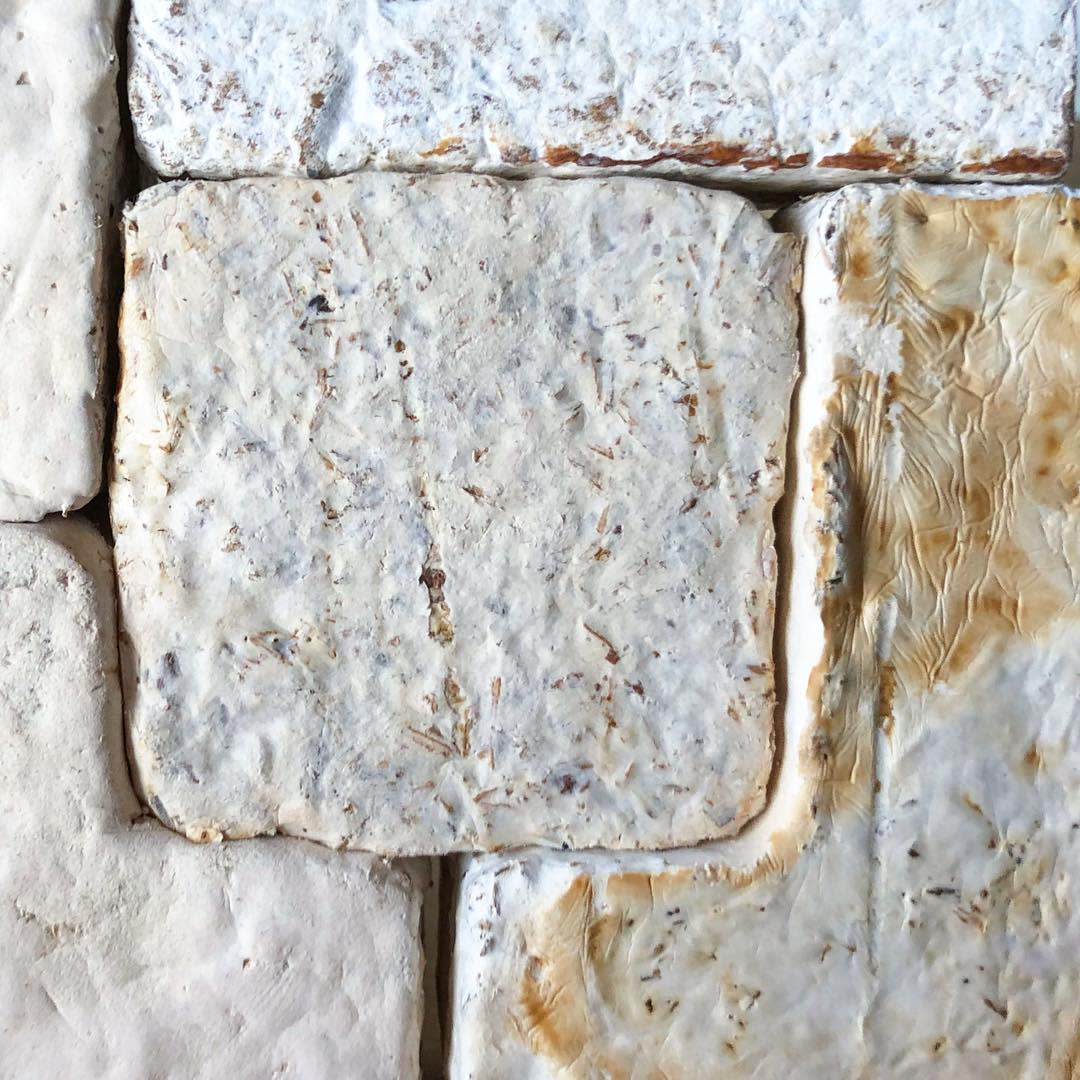 Mushrooms are a sturdy and durable material when properly tended. These mushroom brick are an eco-friendly driveway alternative. (Credit:&nbsp;MycoWorks)