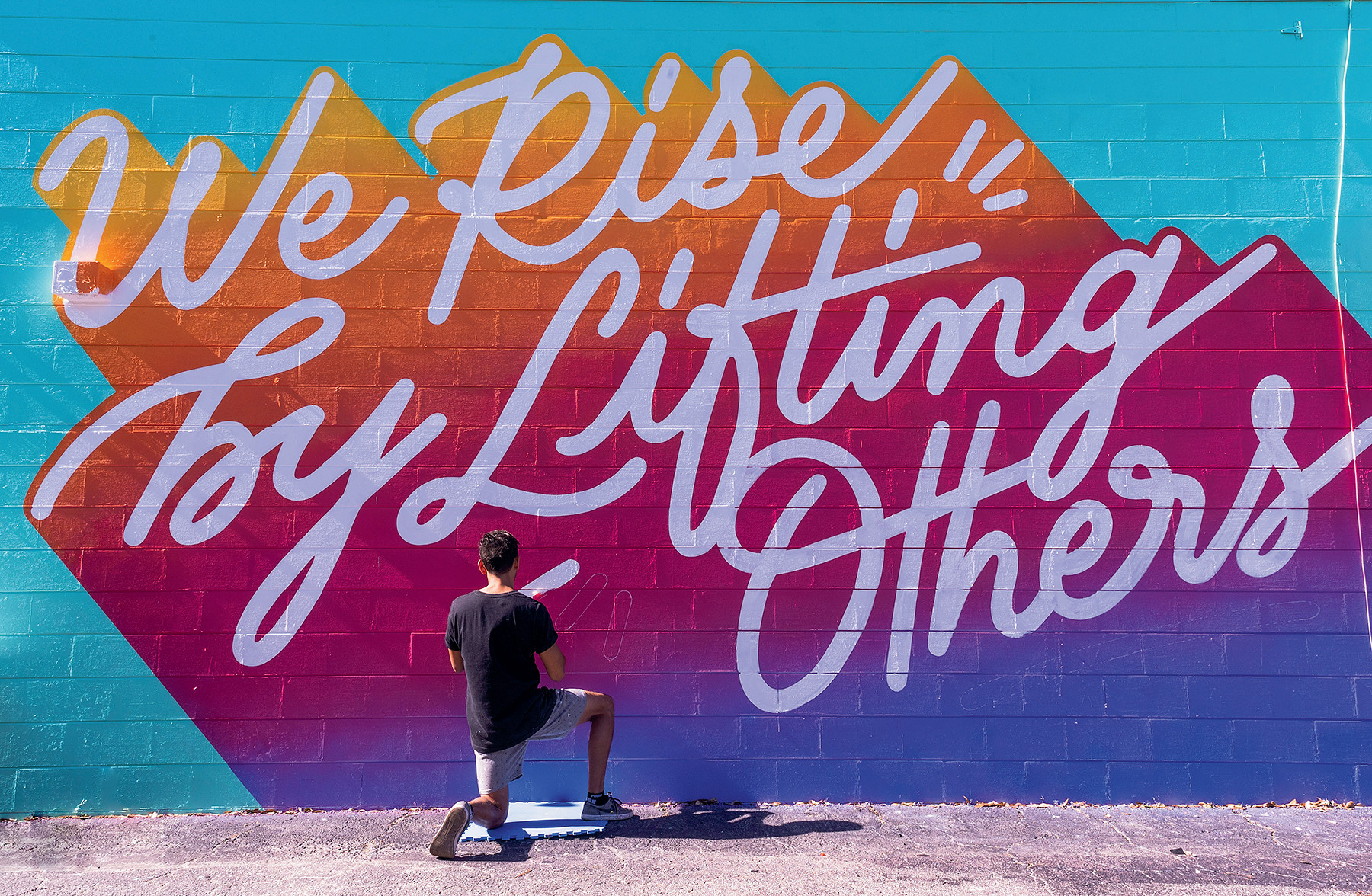 Leo Gomez is a design studio specializing in murals and branding. Their studio is in Magnolia Heights, a nod to the city's art scene. (Credit:&nbsp;VisitStPeteClearwater.com)&nbsp;