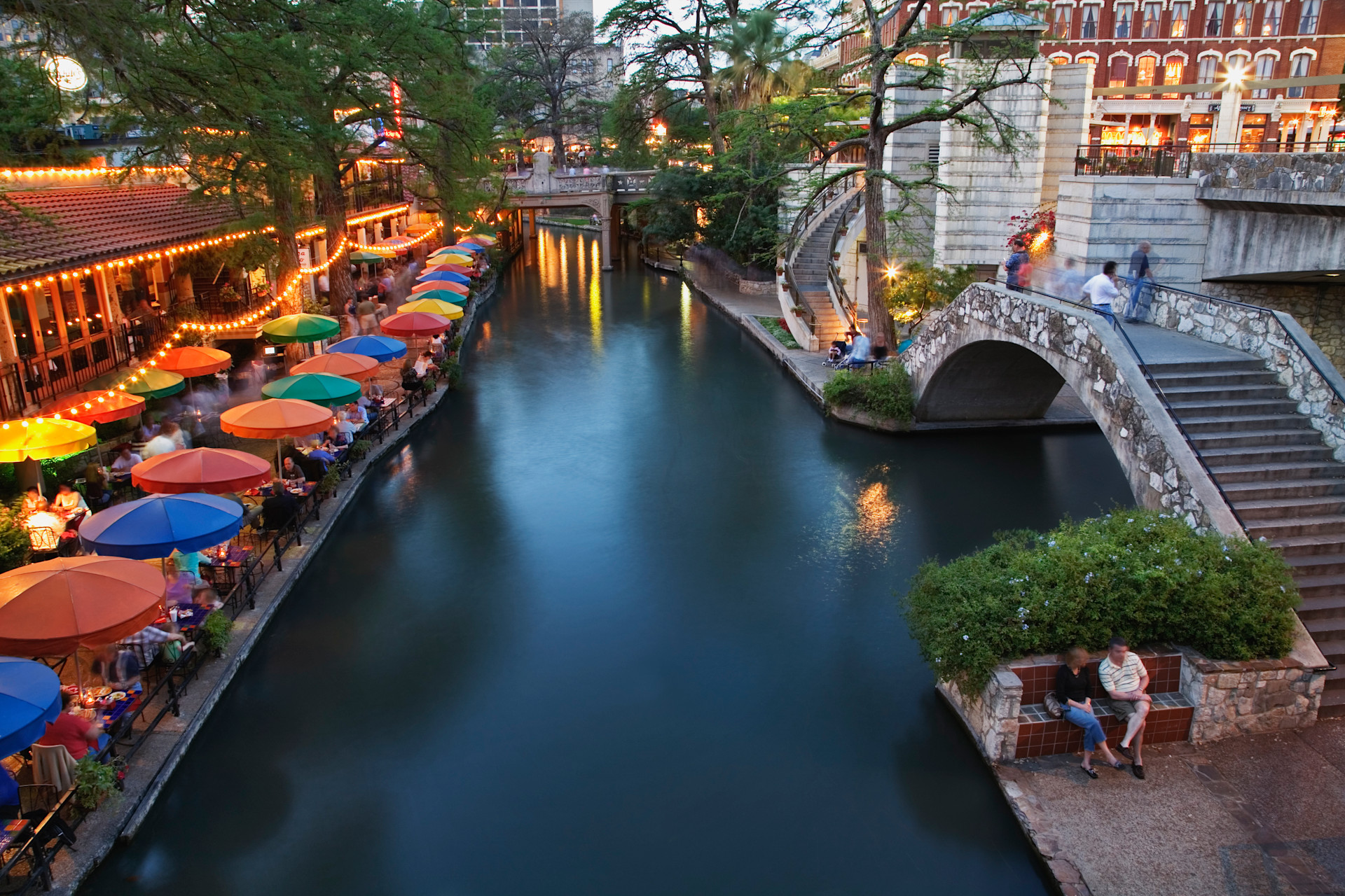 San Antonio River Walk banner