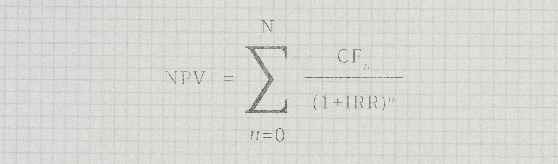 IRR equation